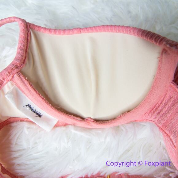 New! Set! Free‎ People x Peony panel balconette highline pant bikini, size XS - Picture 7 of 10